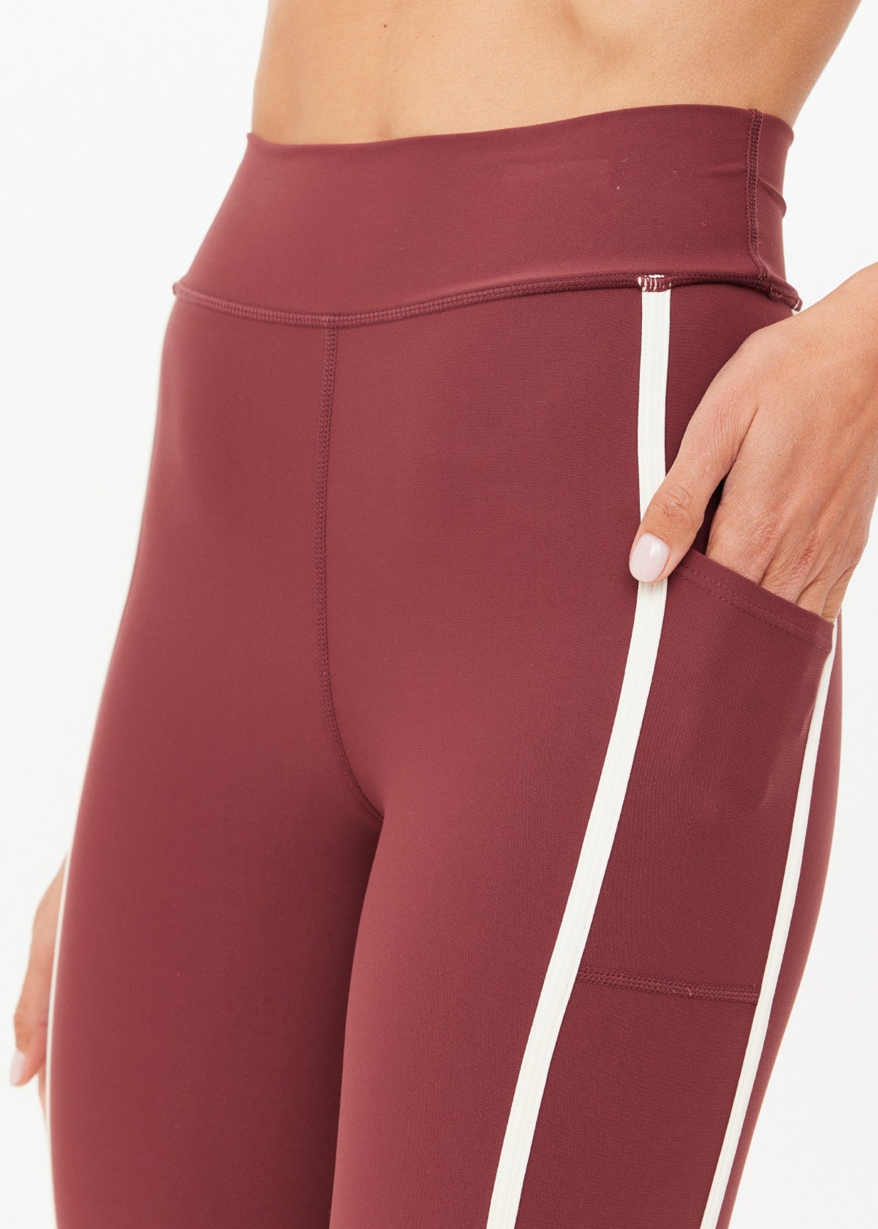 Samara 25in Midi Pant- sienna