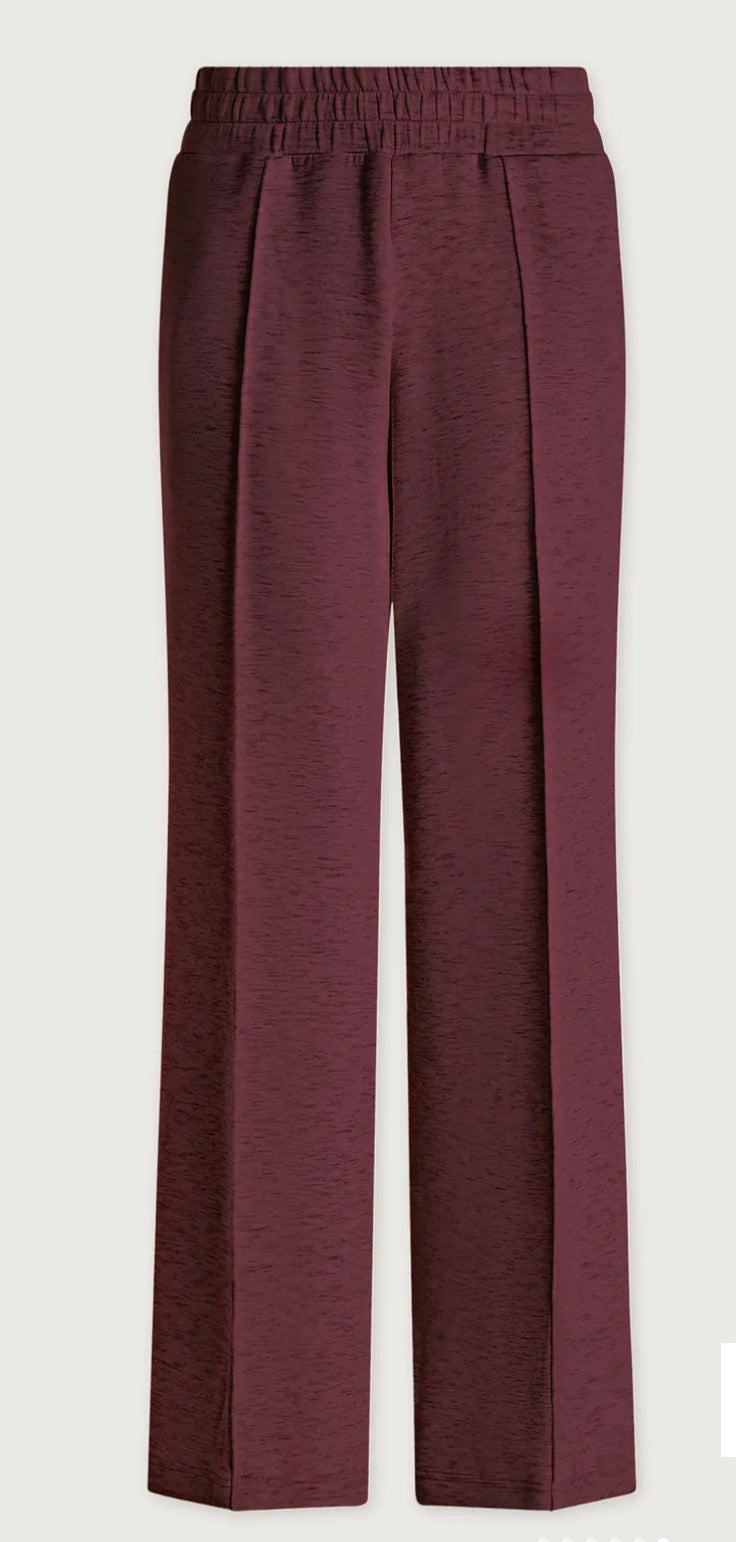 The Wide Leg Pant 30"- Sassafras Marl