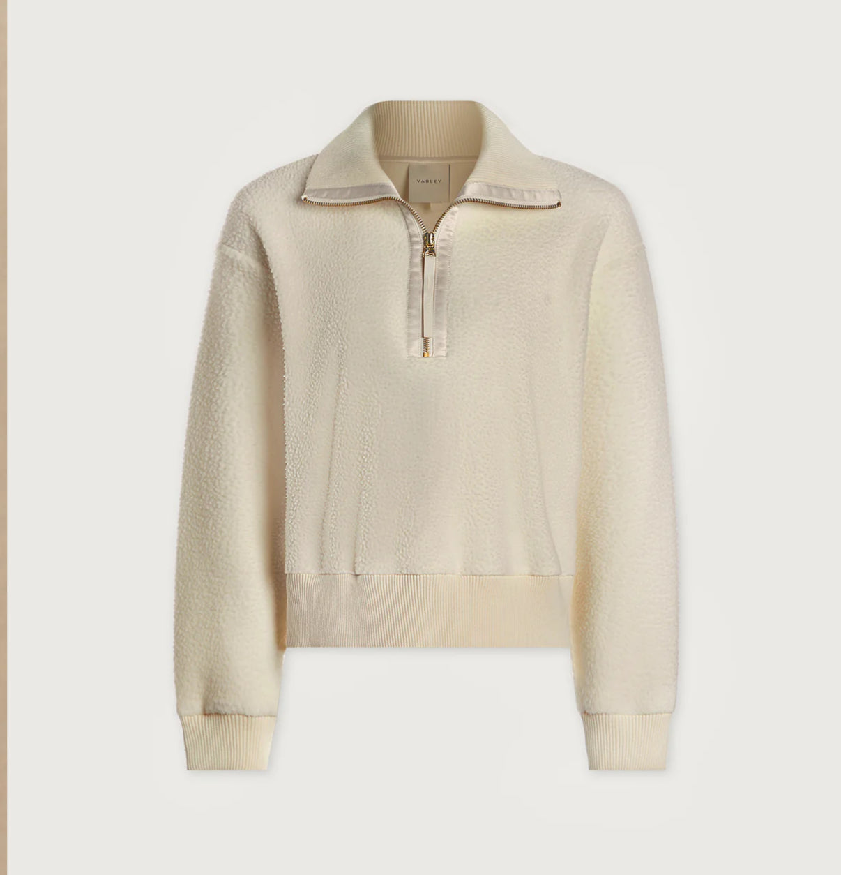 Roselle Half-Zip Fleece-Egret