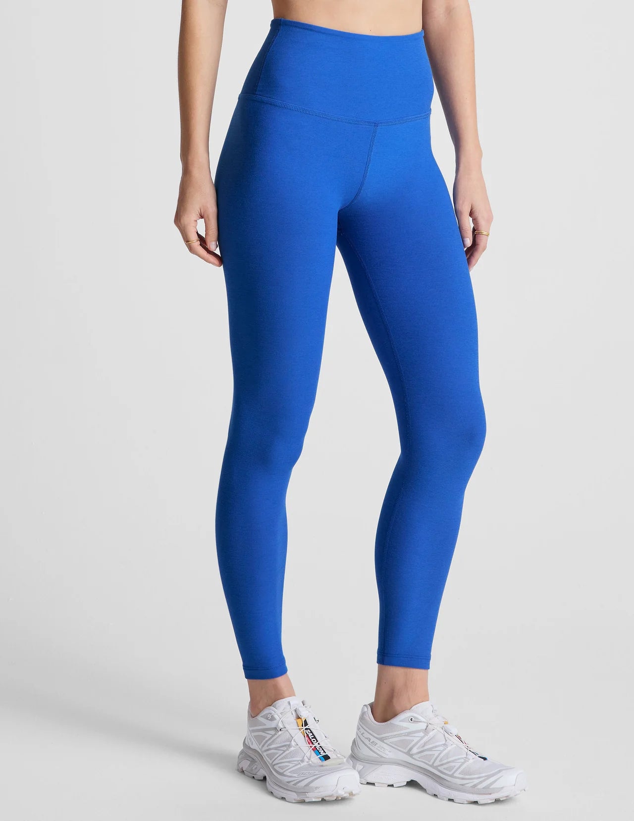 Spacedye Caught In The Midi High Waisted Legging- Court Blue