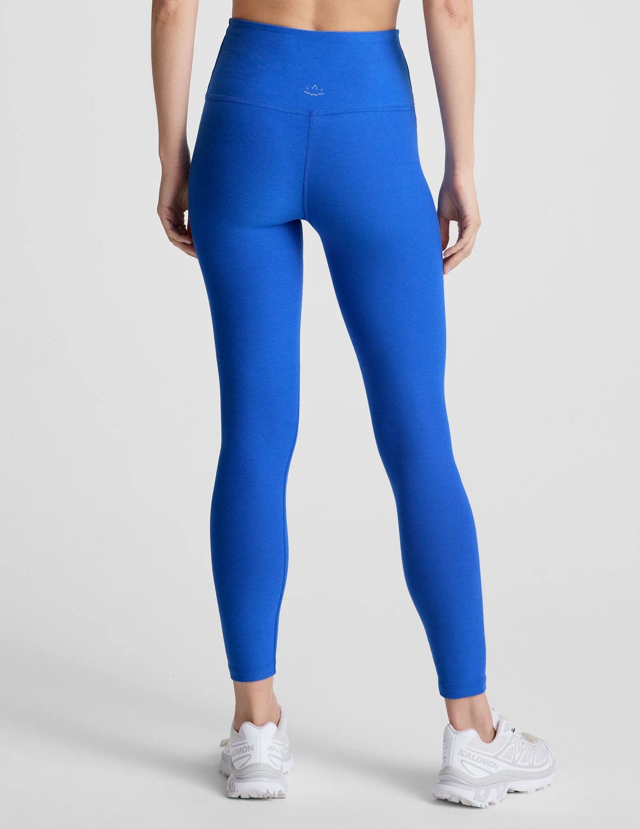 Spacedye Caught In The Midi High Waisted Legging- Court Blue