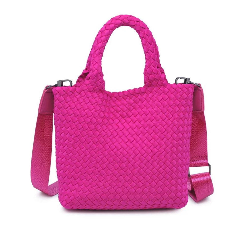 Sky’s the Limit Small Crossbody-Fuchsia