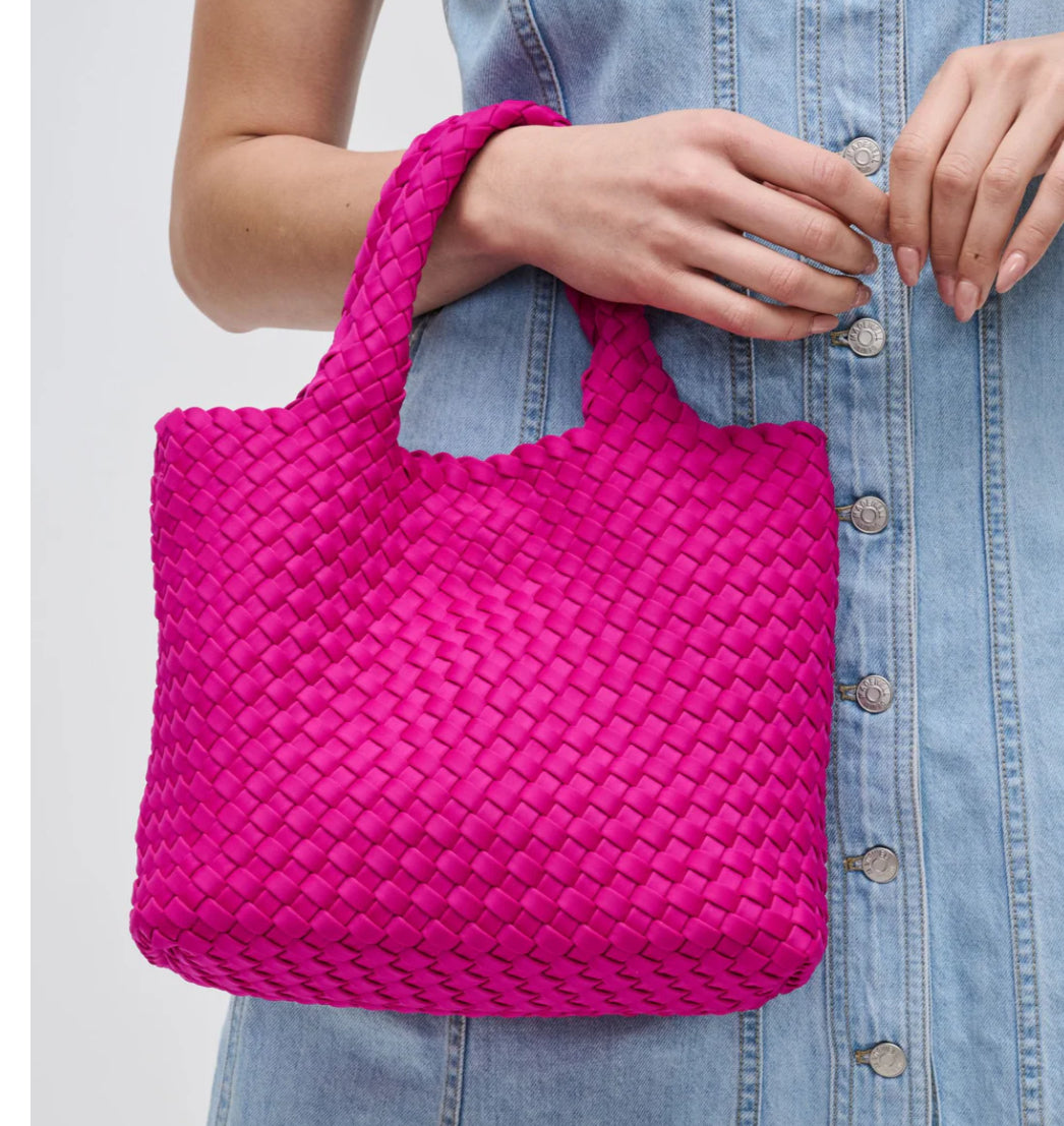 Sky’s the Limit Small Crossbody-Fuchsia