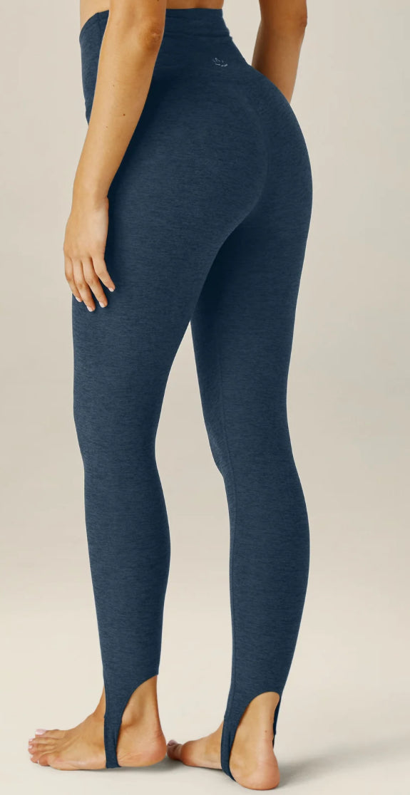 Spacedye Well Rounded Stirrup Legging- Nocturnal Navy