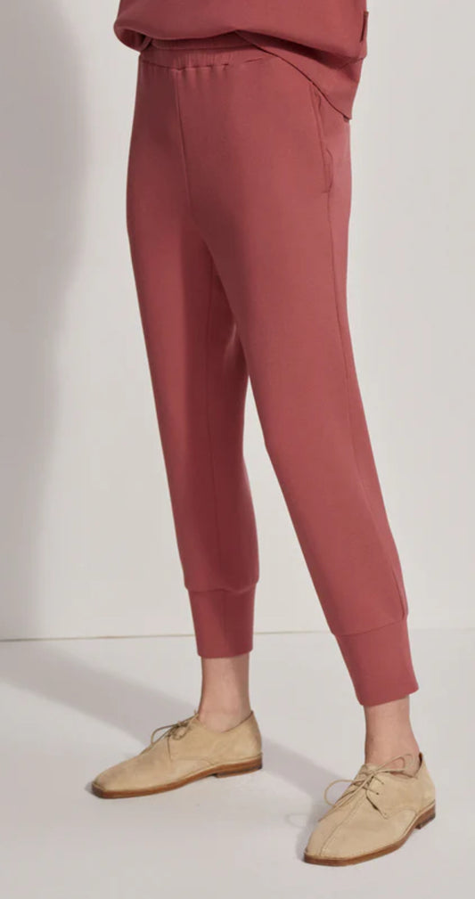 The Slim Cuff Pant 25-Withered Rose