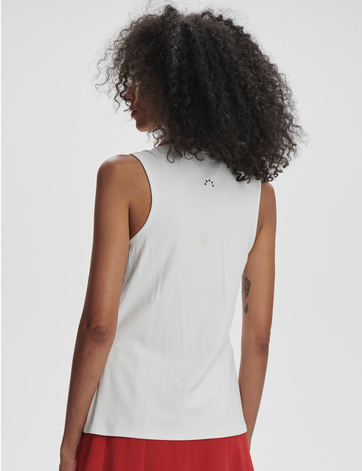 Fritton Performance Tank-white/haute red