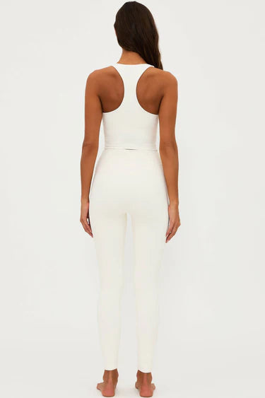 Piper Legging-Snow Cloud Waffle