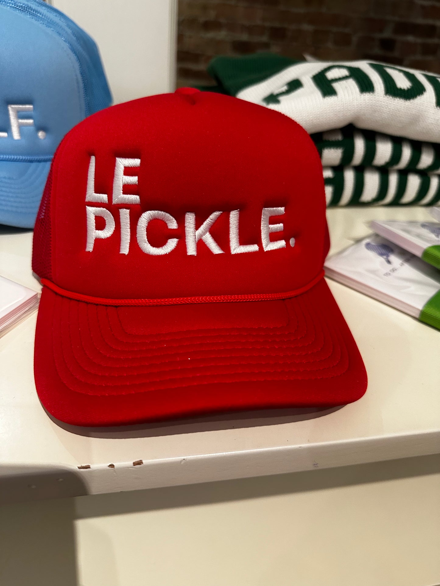 Le Pickle Trucker Hat