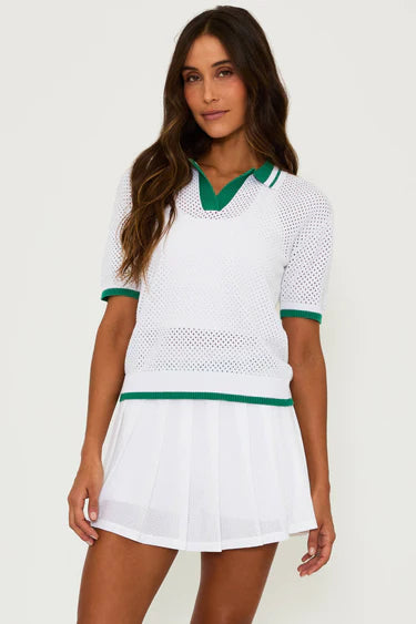 Giana Top Courtside White