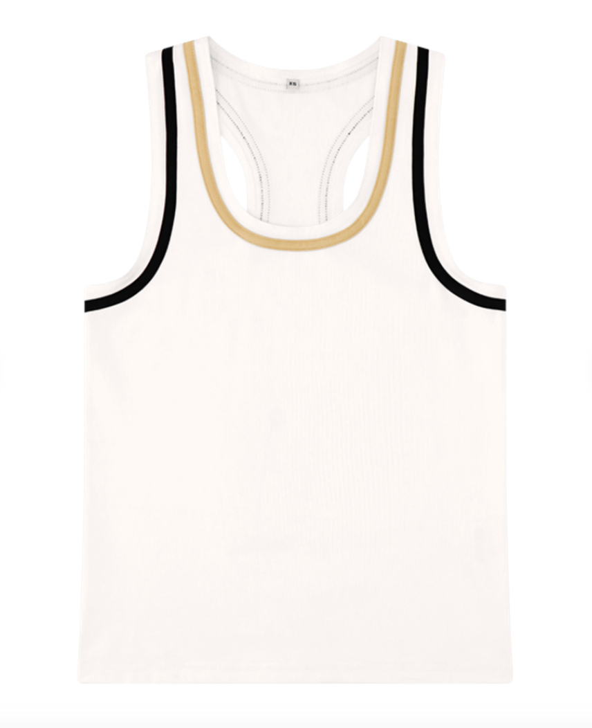 Marcelle Tank - White