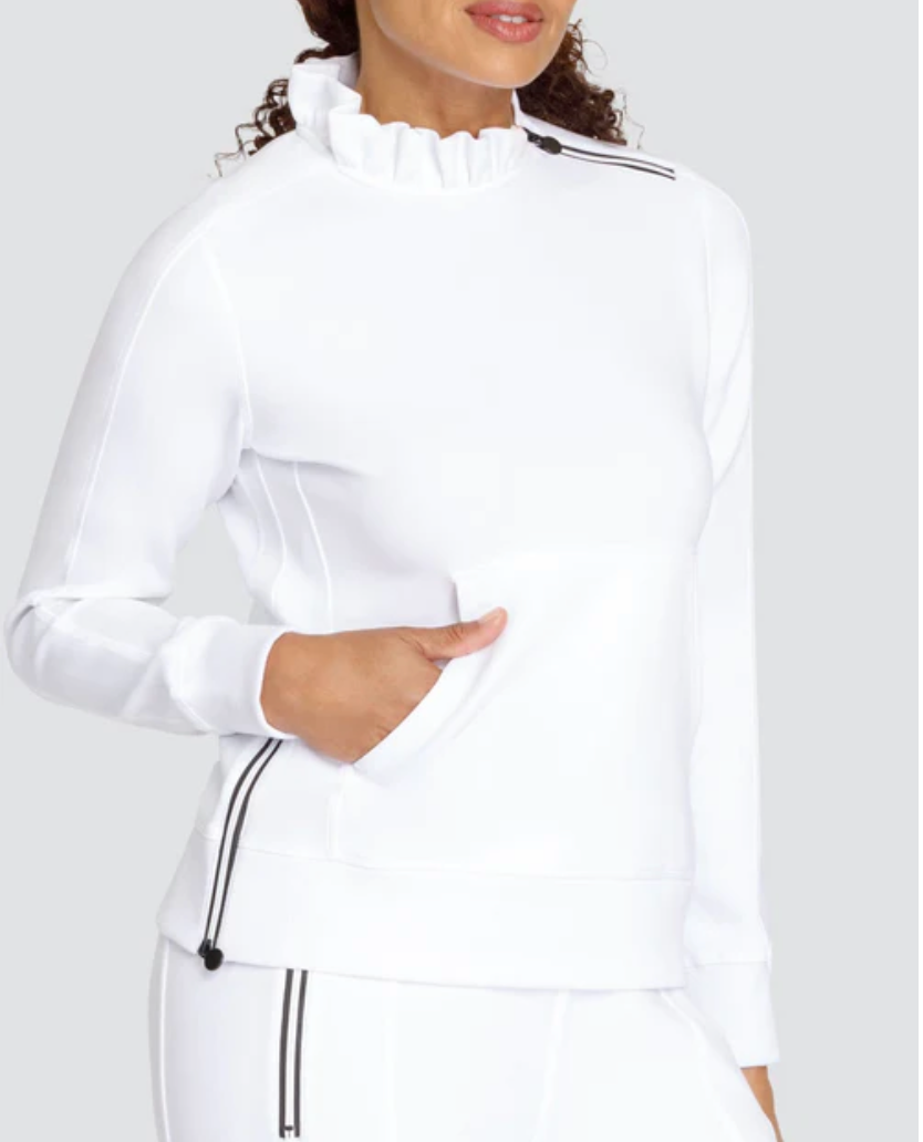 Condoleezza Pullover- Chalk White