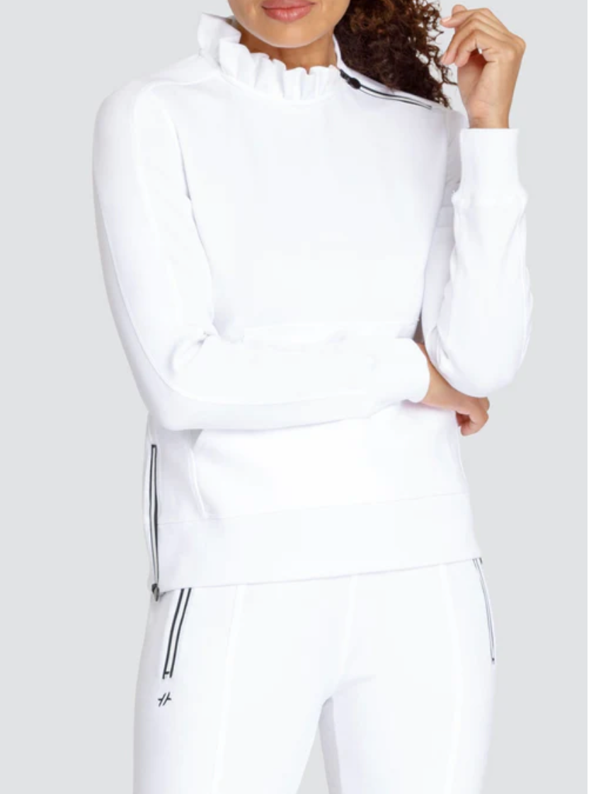 Condoleezza Pullover- Chalk White