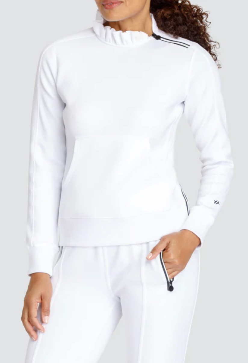 Condoleezza Pullover- Chalk White