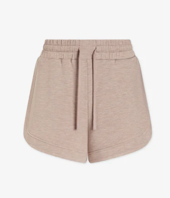 Ollie High Rise Short - Taupe Marl