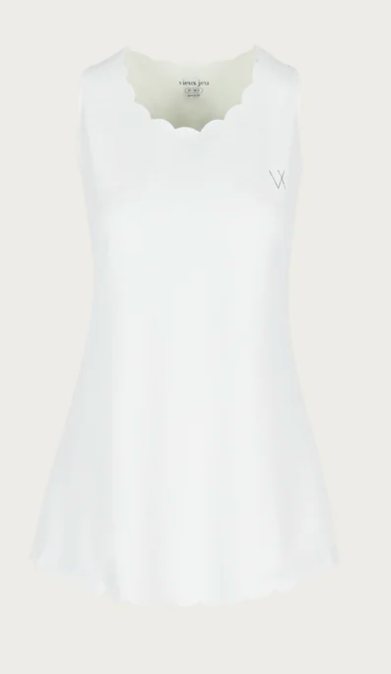 Helene Dress-White
