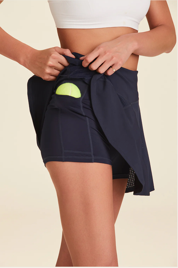 Volley Skort- Navy