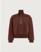 Enrico Knit Jacket- Coffee Bean