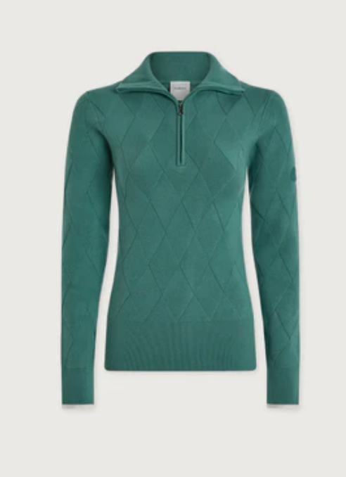 Lawson Half-Zip Knit- Deep Sea