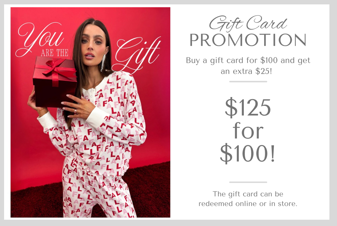 2025 Gift Card Promo!