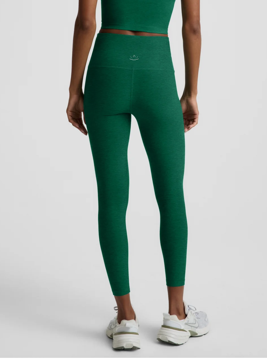Spacedye™ Caught In The Midi High Waisted Legging- legacy pine heather