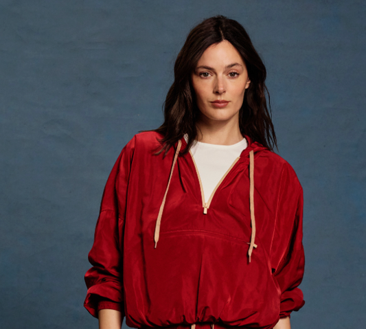The Charlie Pullover-Marroon