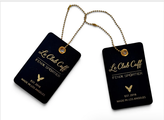 Le Club Cuffs- Green/White-Gold