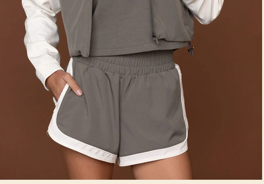 Dawson Short- olive/ecru