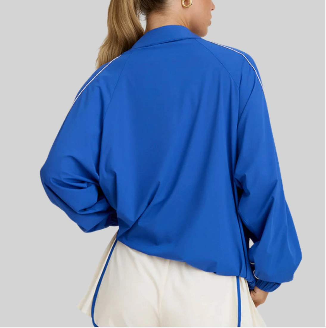 LGCC Half-Zip Oversized Windbreaker Sweatshirt
