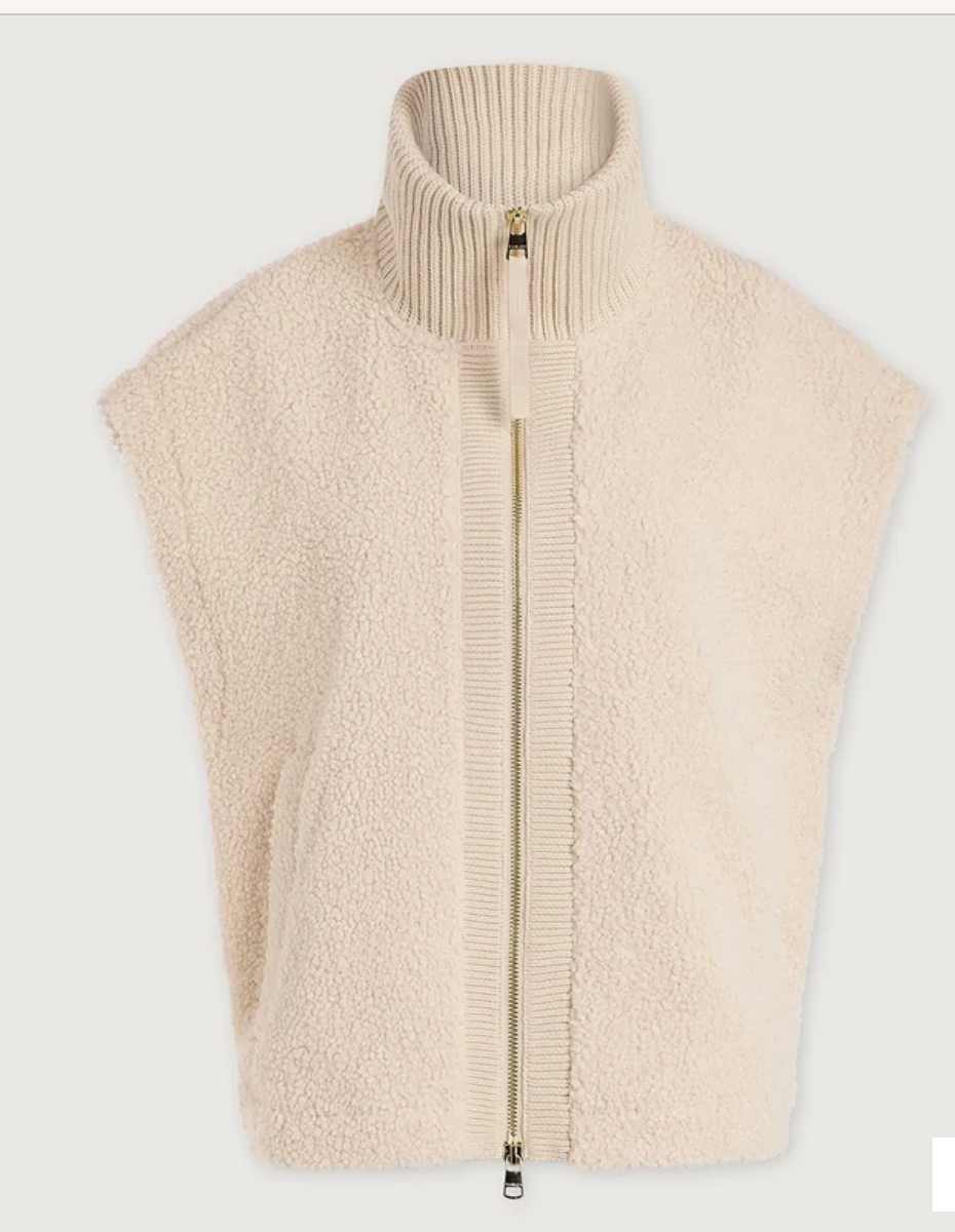 Dominic Sherpa Gilet- Sandshell