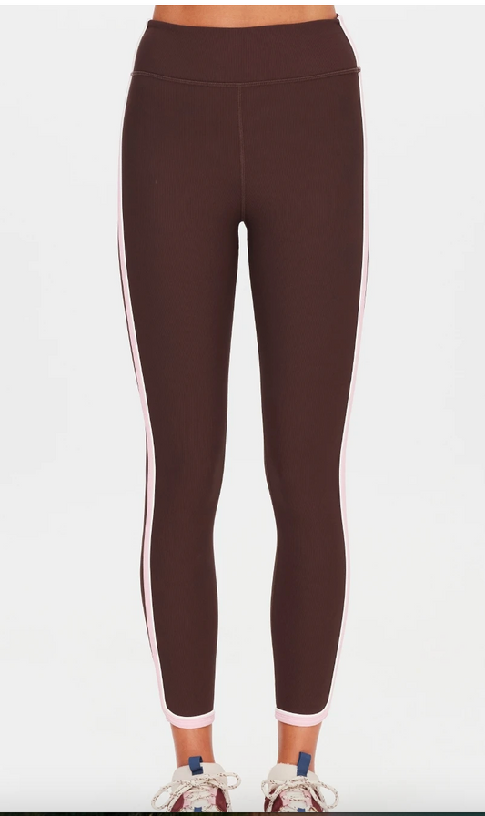Rhythm 25in Midi Pant- Chocolate