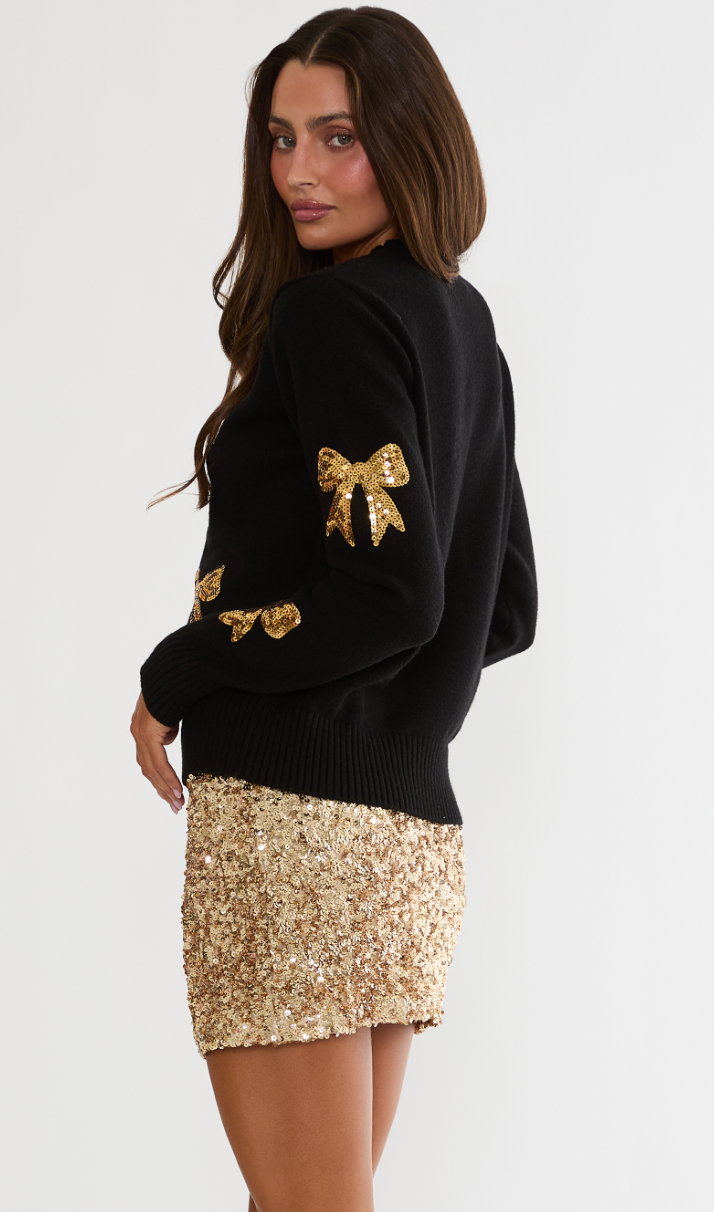 Jolene Sweater Midnight Sparkle