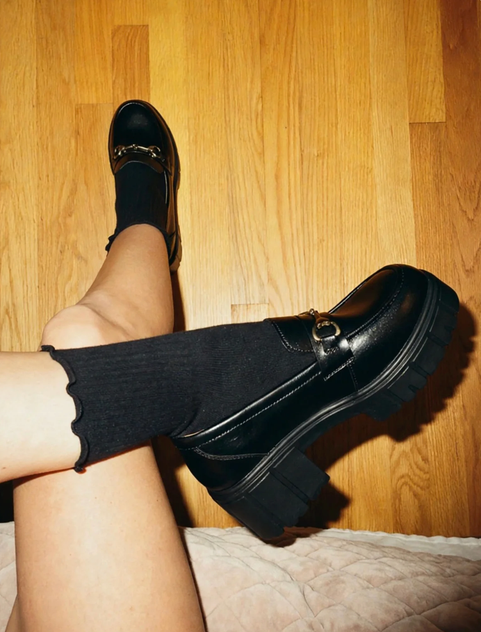 Everyday Ruffle- Black