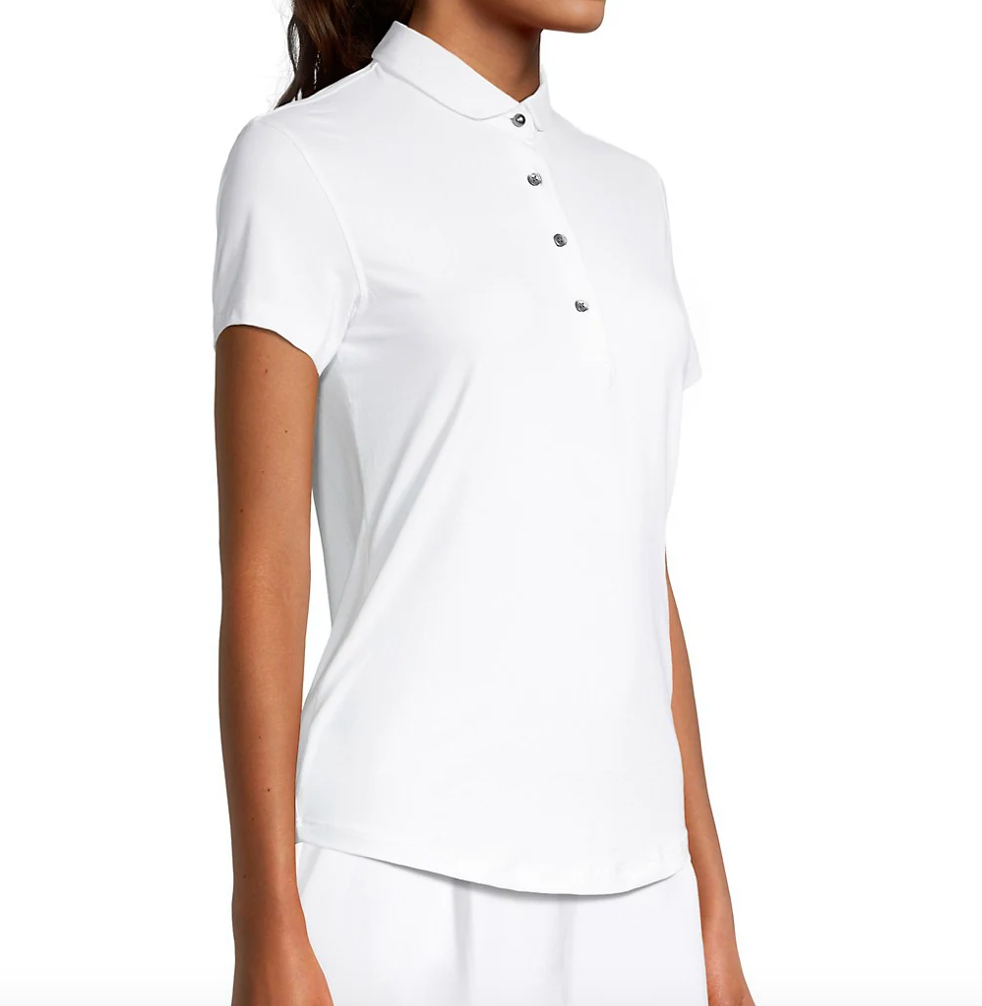 Greyson Scarlett Short Sleeve Polo - Arctic - Game Set