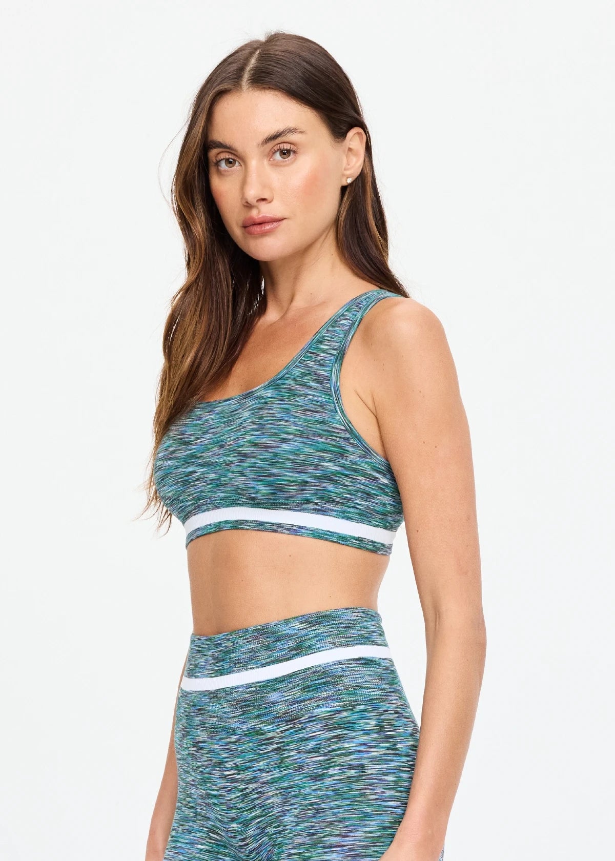 Seamless Jade Bra- Peacock