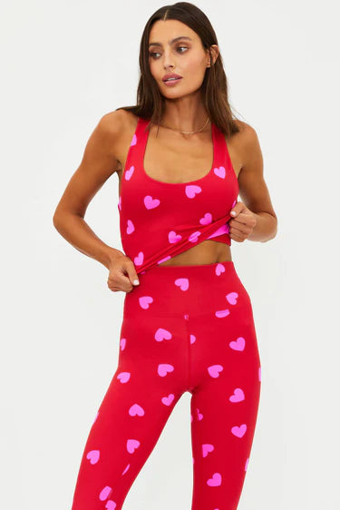 Yara Top Royal Red Hearts
