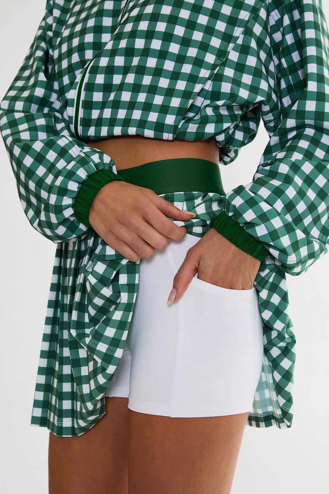 Irina Skirt- Fairway Check