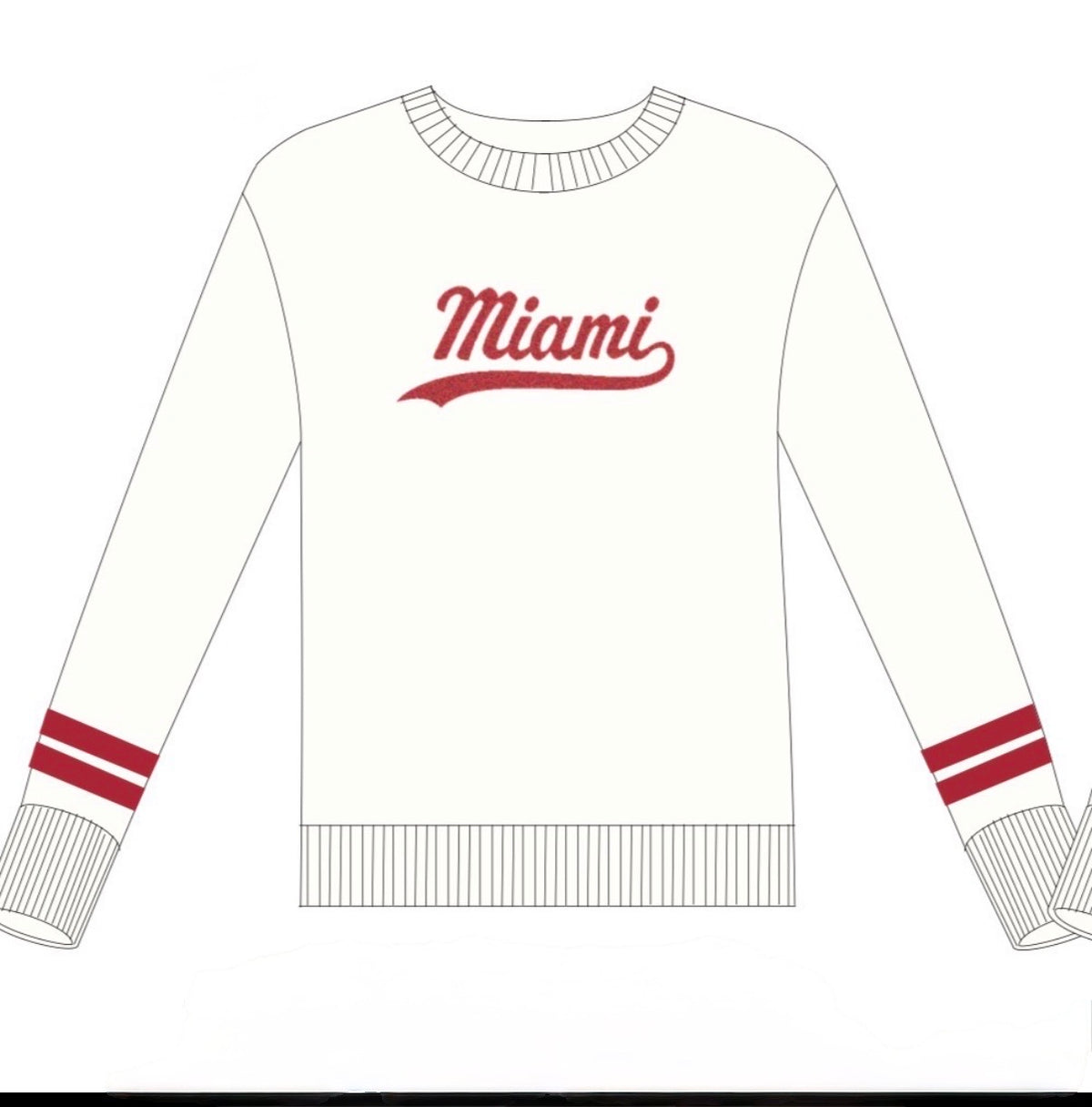 Miami of Ohio sweater