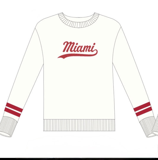 Miami of Ohio sweater