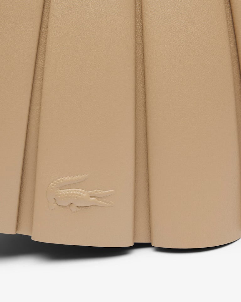 Small Lenglen Leather Bag-Viennois