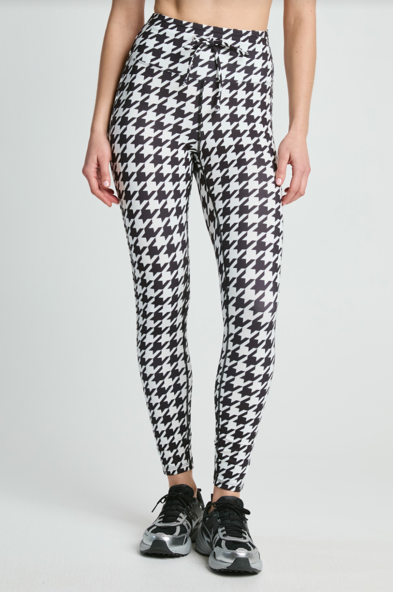 Sport Sprint Legging- Houndstooth