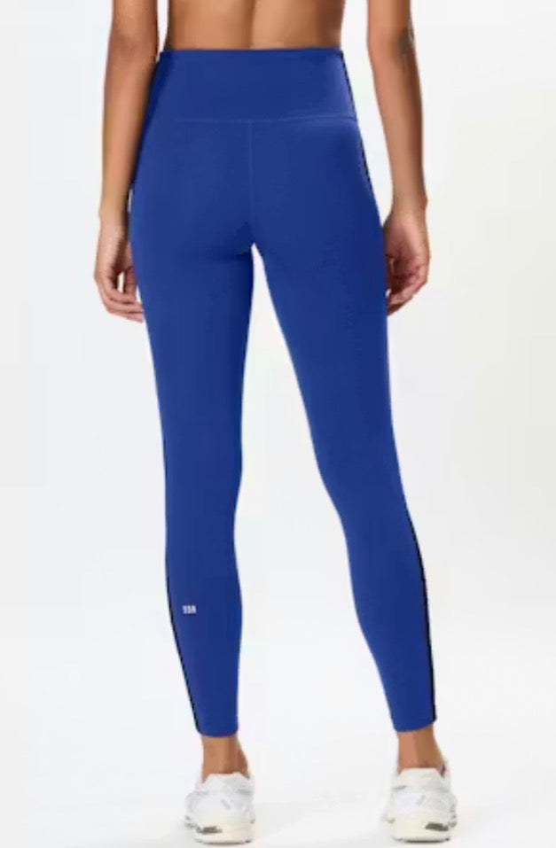 Clare High Waist Rigor 7/8- Cobalt/black