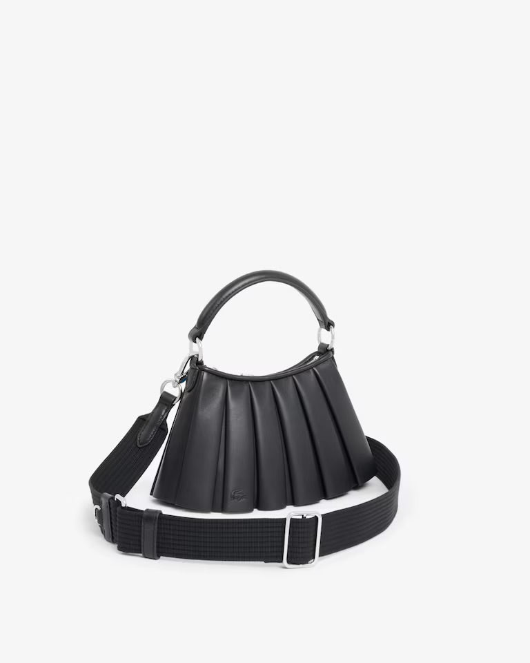 Mini Lenglen Leather Bag- Noir