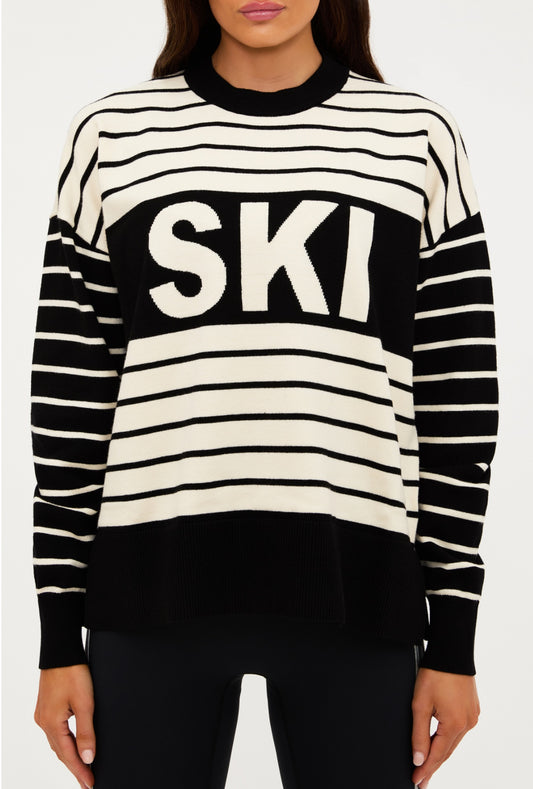 Callie Sweater Summit Stripe