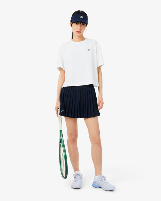 Oversized Ultra Dry Tennis T-Shirt- white