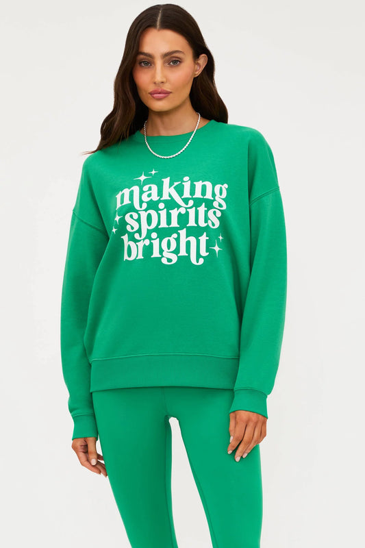 Devyn Oversized Sweatshirt Frosted Fir