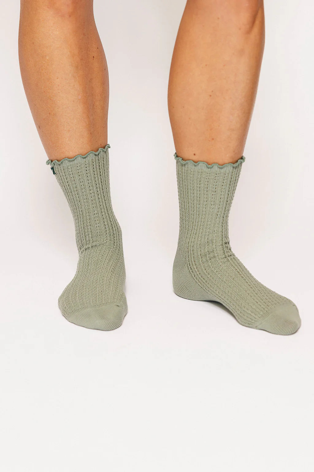 Reef Ruffle Sock-Sea