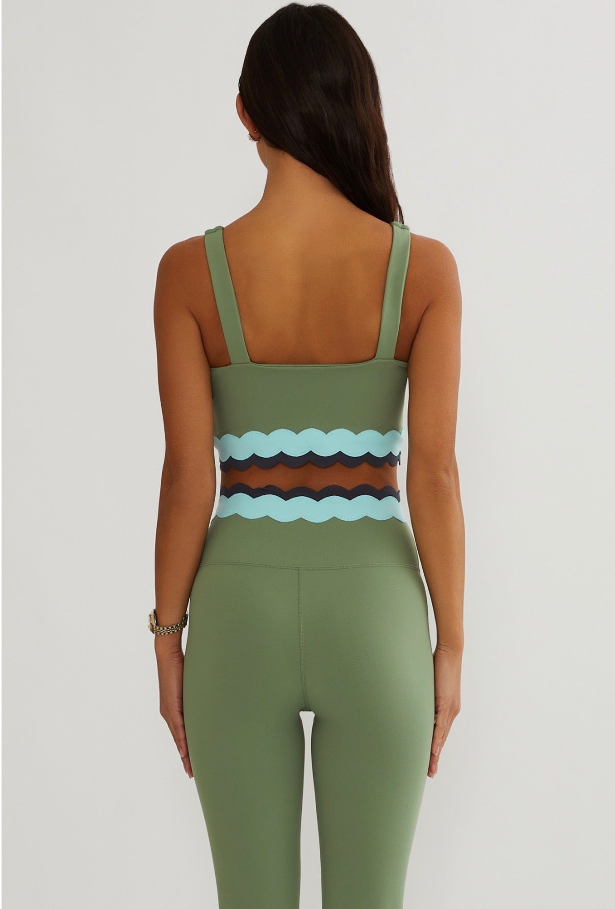 Stacy 7/8 Legging- Sage Mist