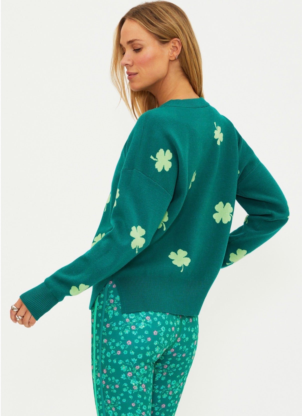 Callie Sweater- clover green