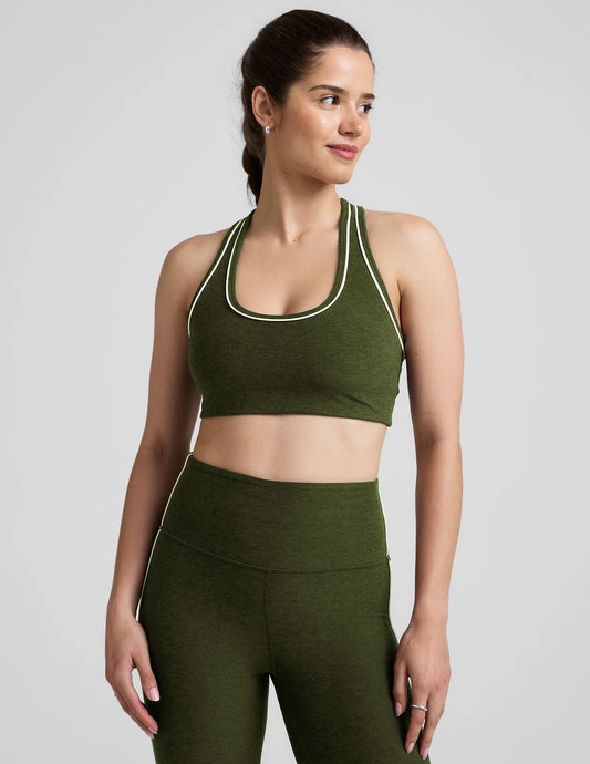 Spacedye Ready Bra-army green heather