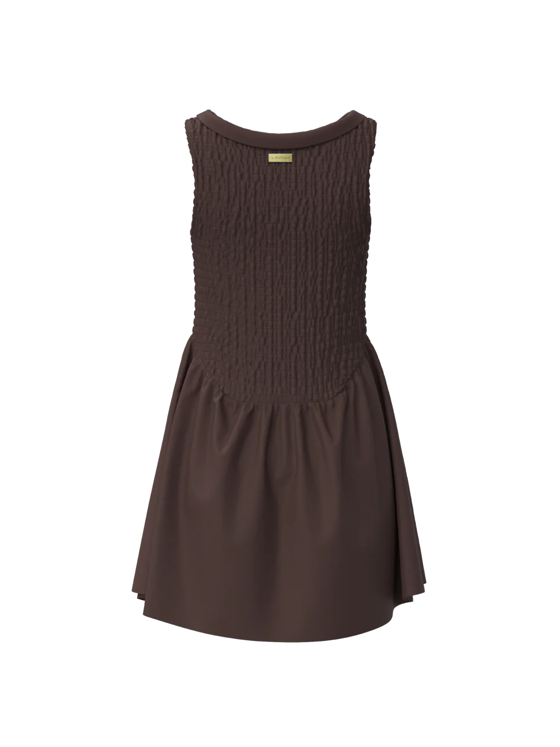 Heron Dress-Umber